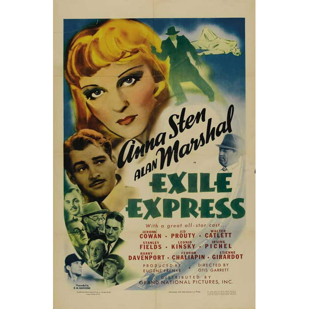 1939 Exile Express Movie Poster